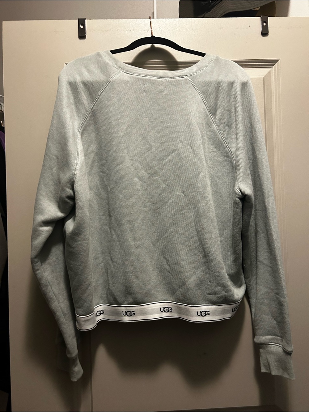 UGG Women's Mint Green Crewneck Pullover Sweater